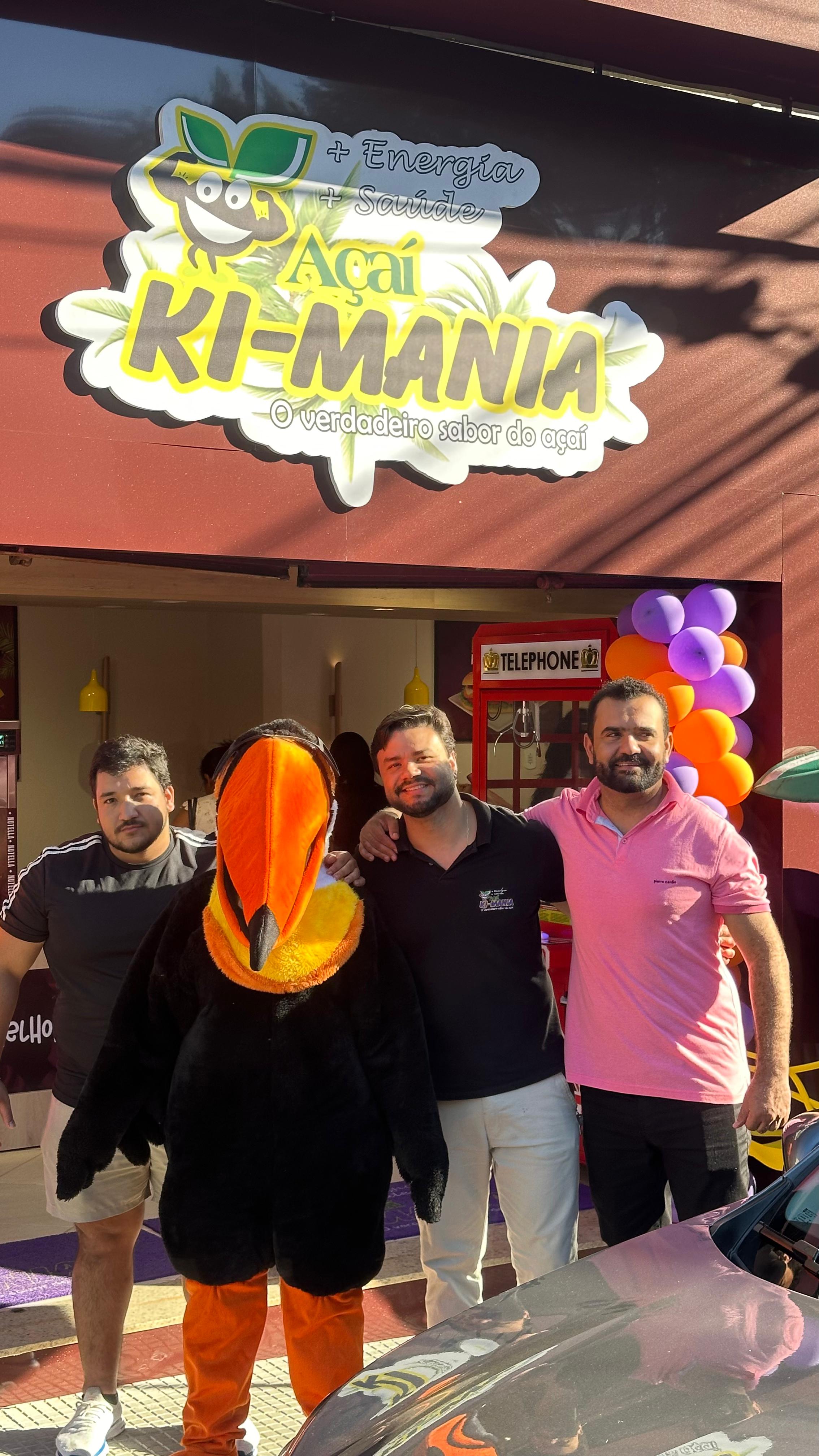 Placa Açaí Ki-Mania